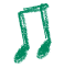 Music notes