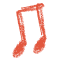 Music notes
