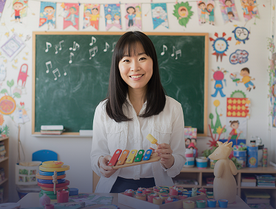 小学校の音楽の先生