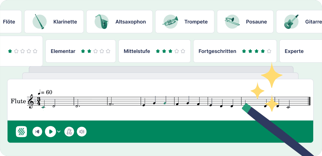 Sight Reading Generator:<br>Unique Exercises Every Time