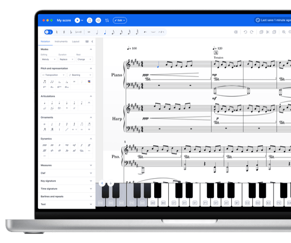 The Flat desktop app opened on a laptop